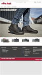 Mobile Screenshot of new-feet.com
